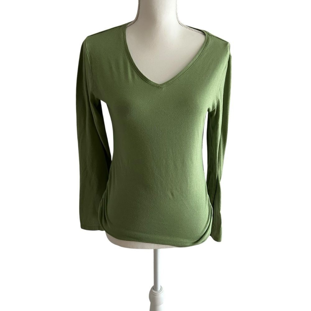 Coldwater Creek Long Sleeve Shirt Top Size Small